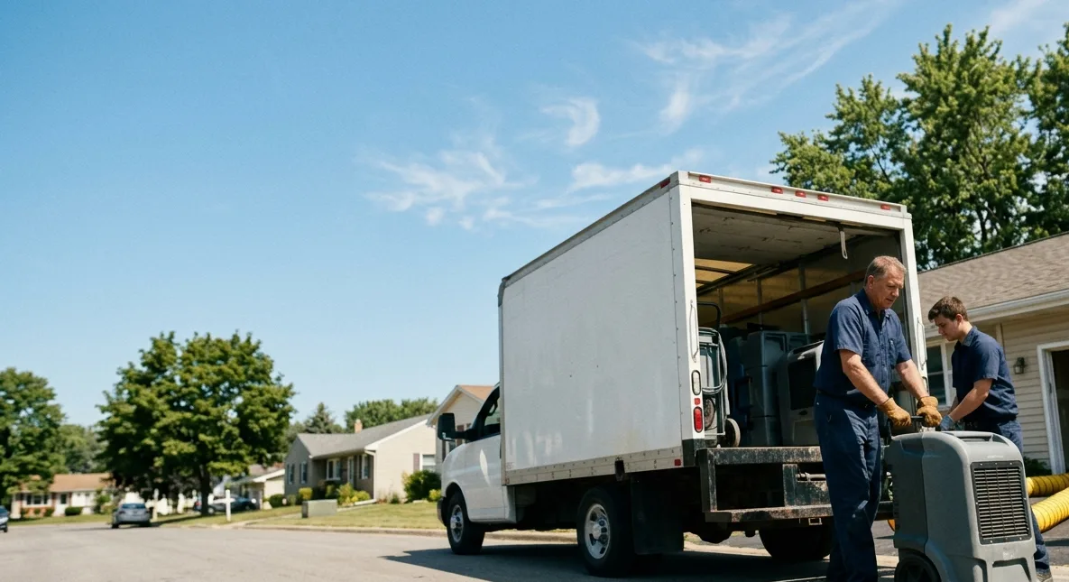 Water Damage Cleanup in Campbellsburg, IN near me